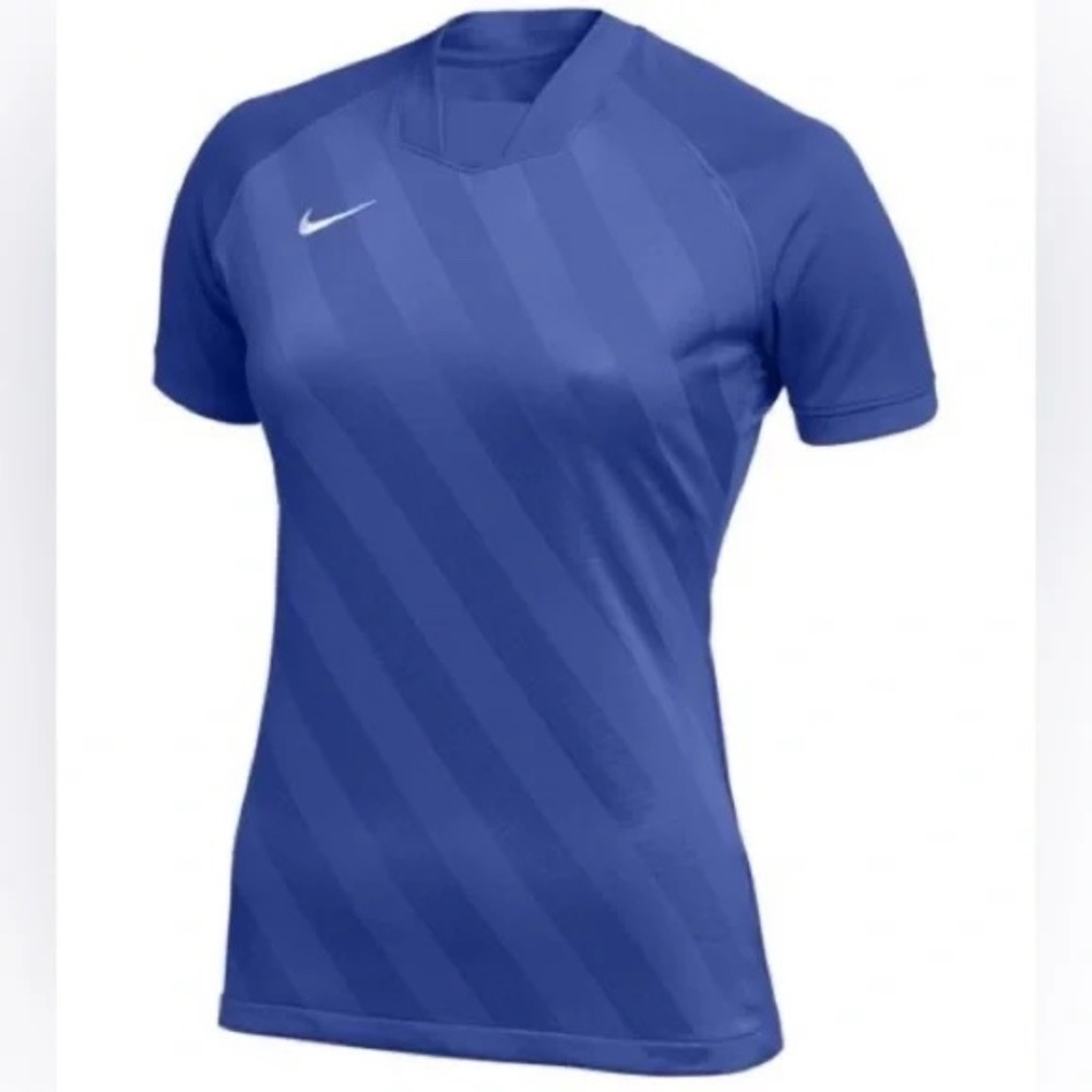 Nike Large Royal & White Dri-FIT Challenge 3 Jersey Tee